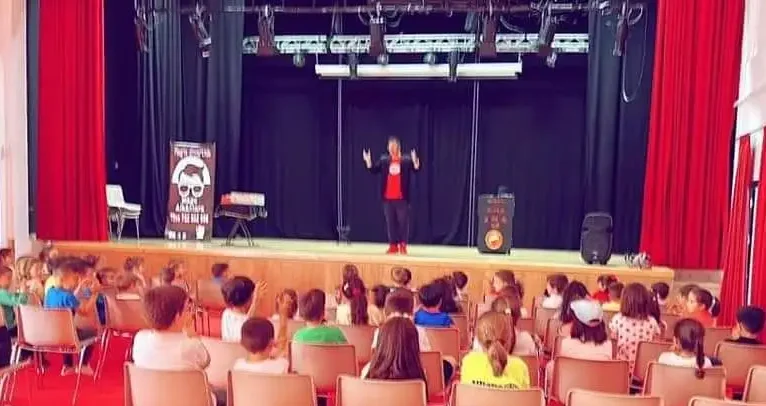 Magia para niños del colegio público de Jarandilla