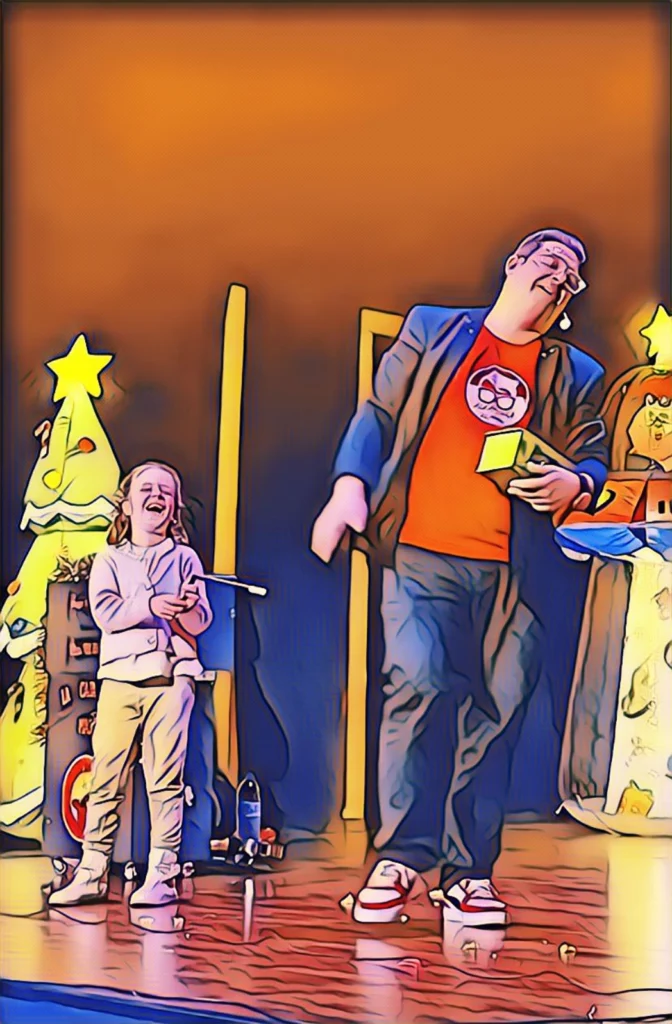 magia , turrón y risas